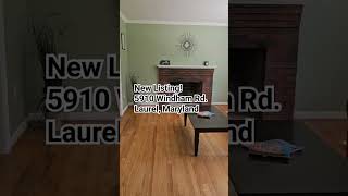 New listing in Laurel Maryland. #comingsoon #newlisting #buyhome