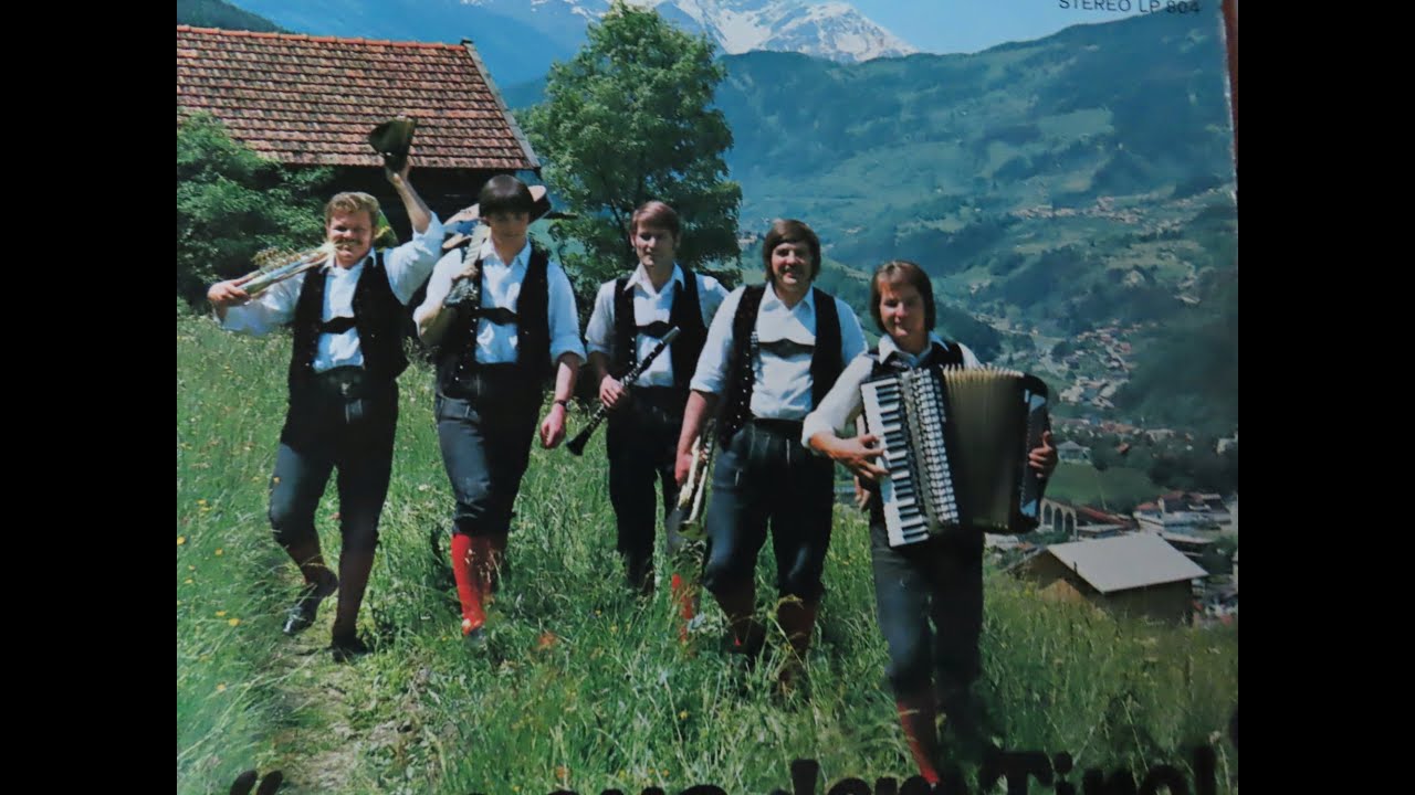 Pitztaler Lied -  Orig. Tiroler Spitzbuam 1971 ( mit Bildern der Schützenkompanie Zaunhof / Pitztal)