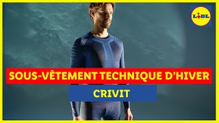 CRIVIT technical underwear on sale Thursday 11/14 | Lidl France