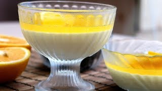 Панна Котта (Панакота) с апельсиновым соком Нежный сливочный десерт Панна Котта (Панакота) с апельсиновым соком Нежный сливочный десерт