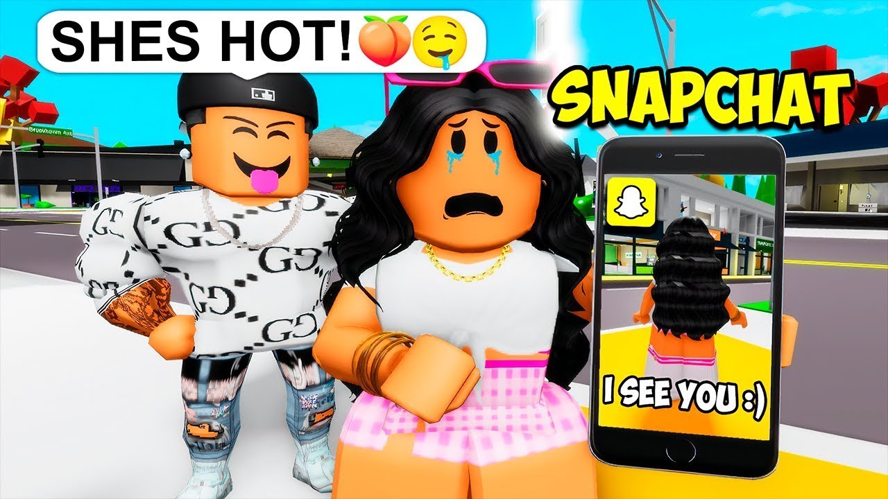 CREEPY ONLINE DATERS Stalk Me On SNAPCHAT For 24 Hours   (Brookhaven RP🏡)