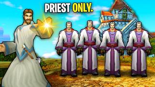 I Started A Priest Only Hardcore WoW Guild! (Light Locked) screenshot 1
