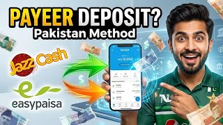 How to Deposit Money in Payeer in Pakistan | JazzCash & Easypaisa Deposit Guide