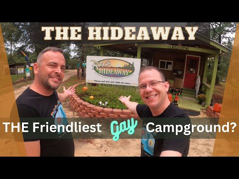 Il campeggio gay più accogliente! La nostra recensione di The Hideaway a Collins, Georgia!