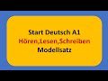 Start Deutsch A1 Hören, Lesen und Schreiben modellsatz mit Lösung am Ende || Vid - 18