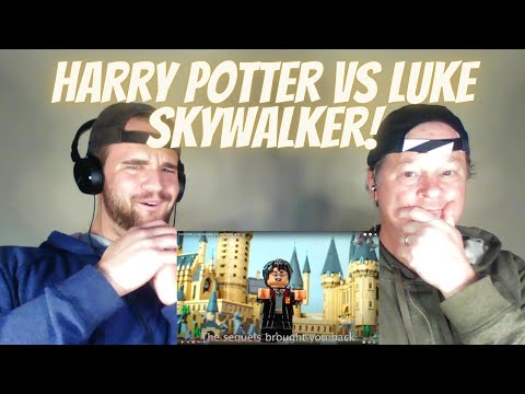 DAD REACTS TO Harry Potter vs Luke Skywalker l REACTION!