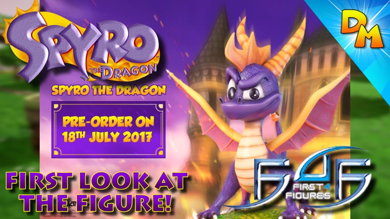 First 4 Figures: First Look at Spyro the Dragon!