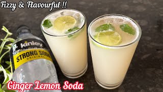Ginger Lemon Soda How To Make Ginger Lemonade Ginger Ale Recipe Ginger Lemon Shots Kinley Soda