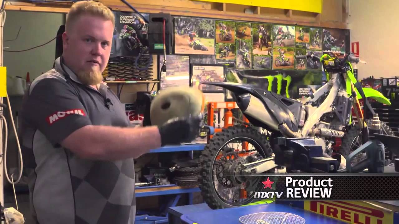 MXTV Product Review 2015 Motul Air Filter Cleaning Kit YouTube