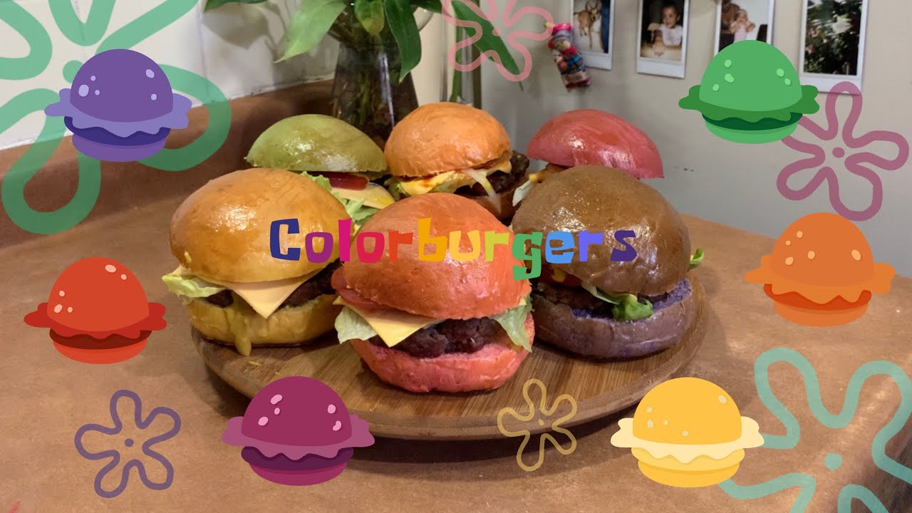 Colorburgers de Bob Esponja! 🍔🌈 -enarm - YouTube