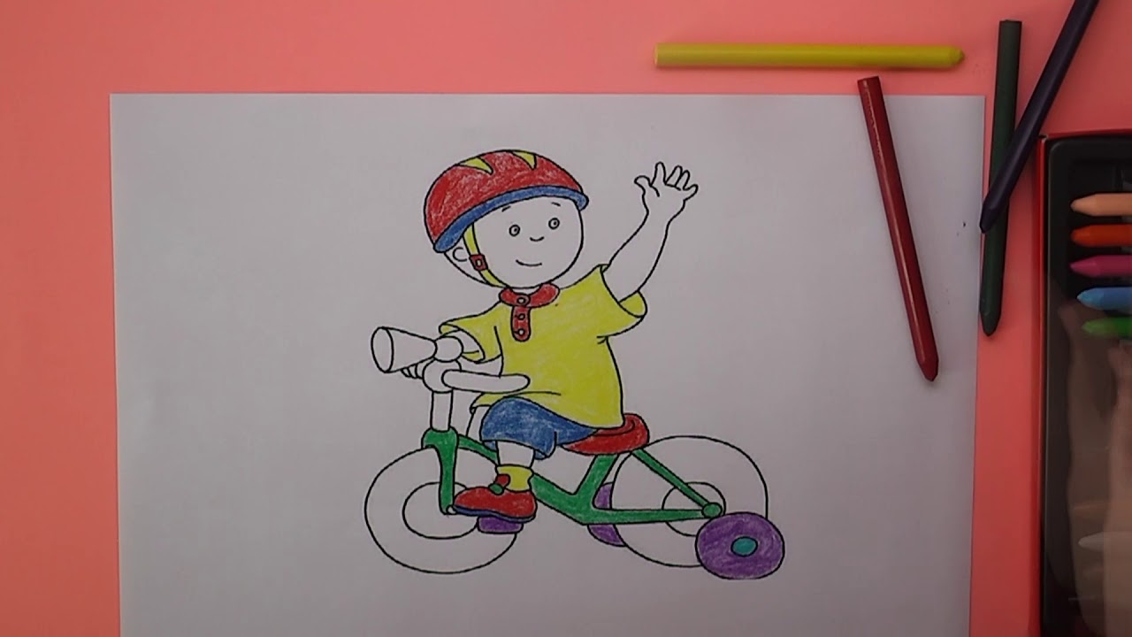 Caillou Boyama Caillou Nasil Boyanir Coloring Caillou Youtube