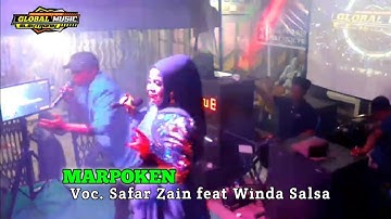 MARPOKEN Voc. Safar Zain feat Winda || Global Musik Elektronik Batu Bara ||