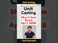 Unit Costing | Find Cost Per Unit Easily | Cost Accounts #learnwithhimanshunandwani #vnsgu