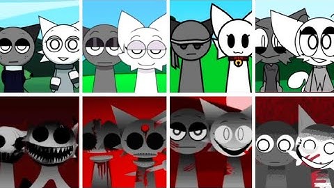 Incredibox - Sprunki but MIX GRAY and WENDA in ALL Different Mods