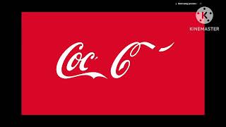 Coca Cola logo in reverse