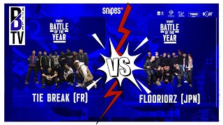 TIE BREAK  SQUAD / FRANCE  VS FLOORIORZ / JAPON  / BATTLE OF THE YEAR 2021