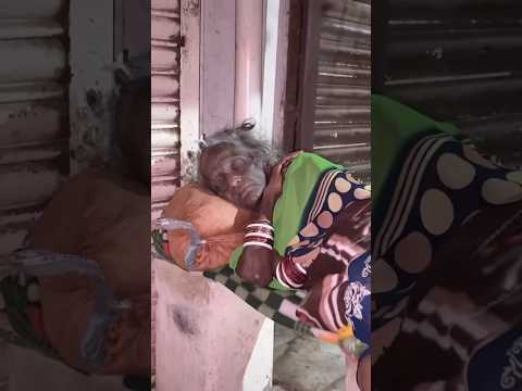 Grandmother was found alone on the roadside 💔😢😢 | Tarun Mishra | Help Drive Foundation | #shorts