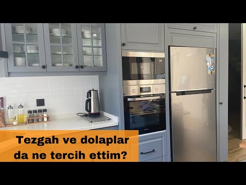 Country Mutfağım | Çimstone Tezgah ve Lake Dolap