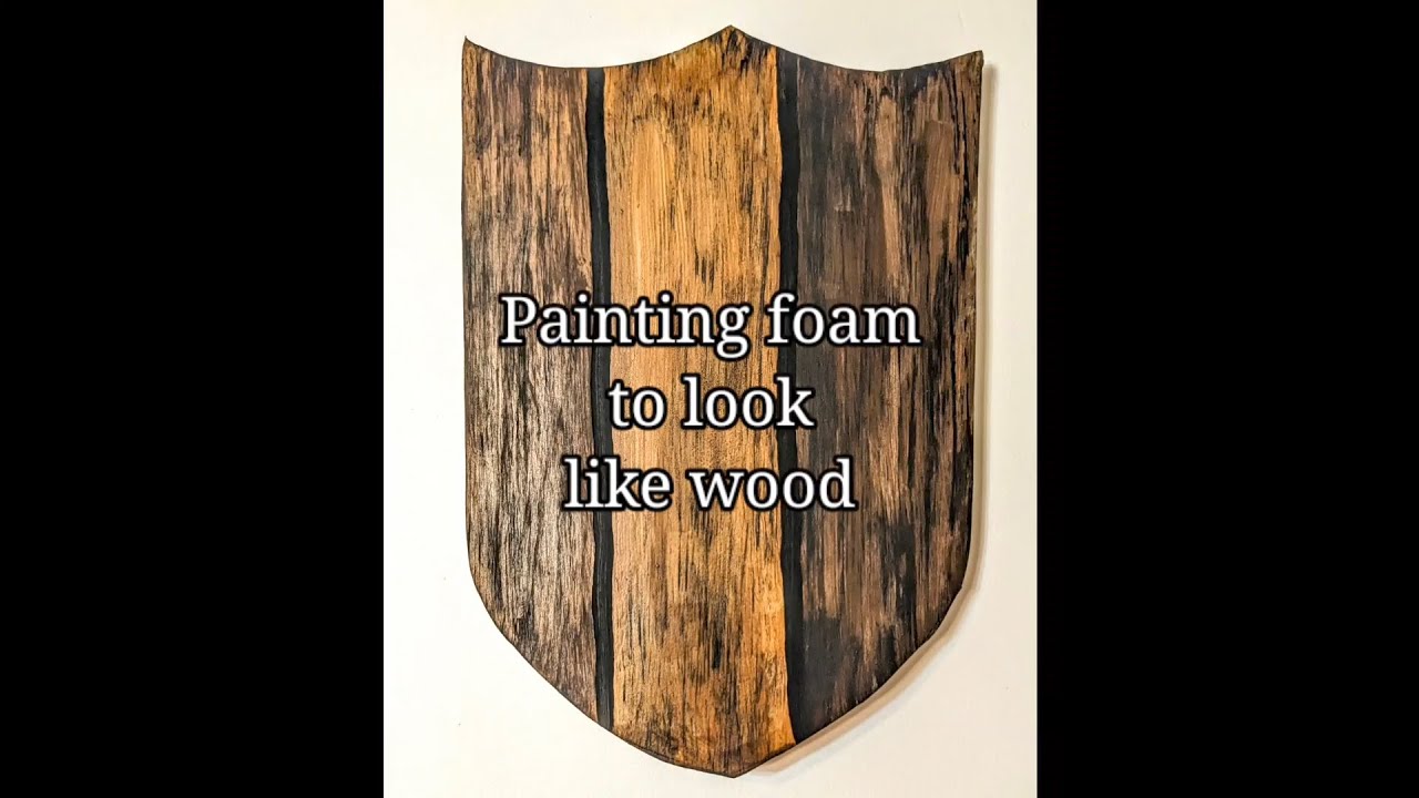 How To Paint Foam To Look Like Wood YouTube how-to-paint-foam-to-look-like-wood-youtube