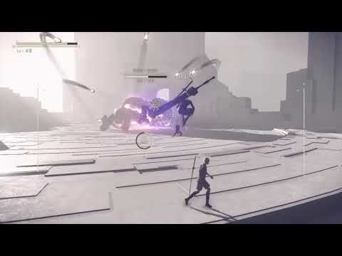 NieR:Automata　三週目　ロウシ・コウシ戦