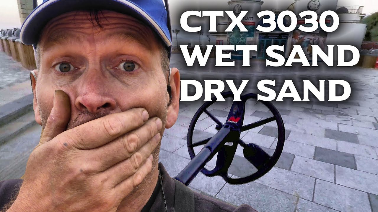 Metal Detecting Bournemouth Beach Minelab CTX 3030 😀 YouTube