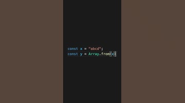 How to convert a string into an array with Array.from() in JavaScript!