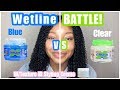 Battle of the WETLINE XTREME Gels! Blue vs Clear w/ Texture ID Styling Creme Wash & Go Natural Hair