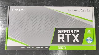 Pny Rtx 3070 Uprising - Unboxing