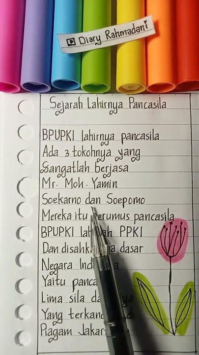 Download lagu Sejarah Lahirnya Pancasila #pancasila