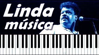 Video thumbnail of "🎵Como Tocar🎵Azul da Cor do Mar - Tim Maia - Piano e Teclado (Tutorial)"