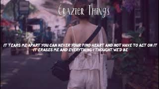 Chelsea Cutler - Crazier Things (Lyric Video)