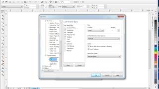 How to set your workspace in CorelDraw X5- Part 1