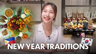 New Year in the Philippines Hits Different 🎊 | Filipino and Korean New Year Traditions
