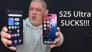 Galaxy S25 Ultra VS iPhone 16 Pro Max USB-C Speed Test With External SSD Storage Drive