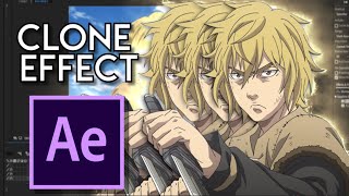After Effects - Clone/Duplicate effect AMV Tutorial