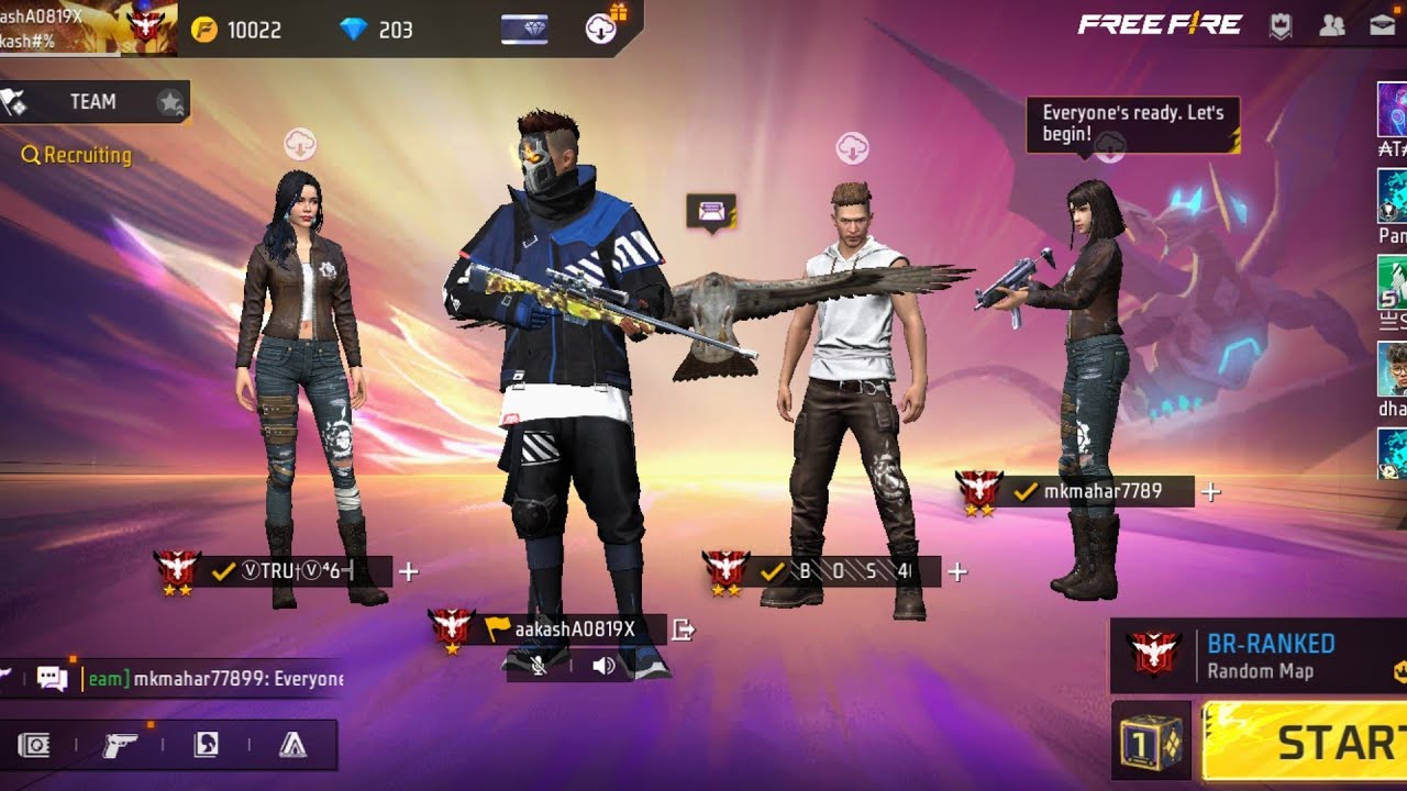 Garena free fire - Br Ranked Gameplay | free fire clash squad | Must ...