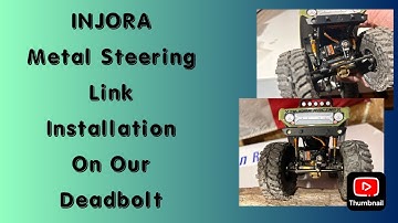 Injora Metal Steering Link Installation. #axial #scx24 #deadbolt #rc