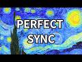 Mozart Turkish March 1 Hour Piano Loop × Van Gogh Starry Night | Study, Work, Sleep BGM