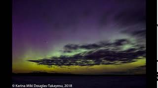 Aurora Borealis Time Lapse: Dana-Jowsey Lakes Provincial Park