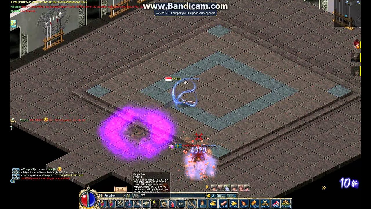 Conquer Online Arena Pure Pirate= Anti-Fire Taoist -READ DESCRIPTION