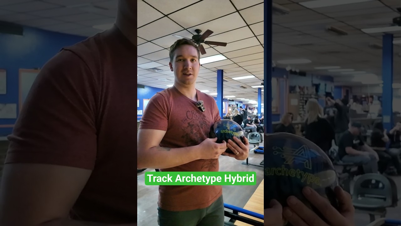 Bowling with the Track Archetype Hybrid #trackbowling #bowling