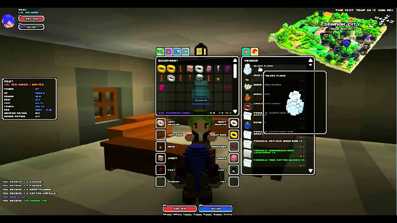 How to craft Potions in Cubeworld