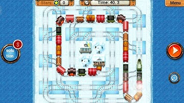 Train Track Maze 2 Long Train Gameplay - Train Game - Android Gameplay #3185