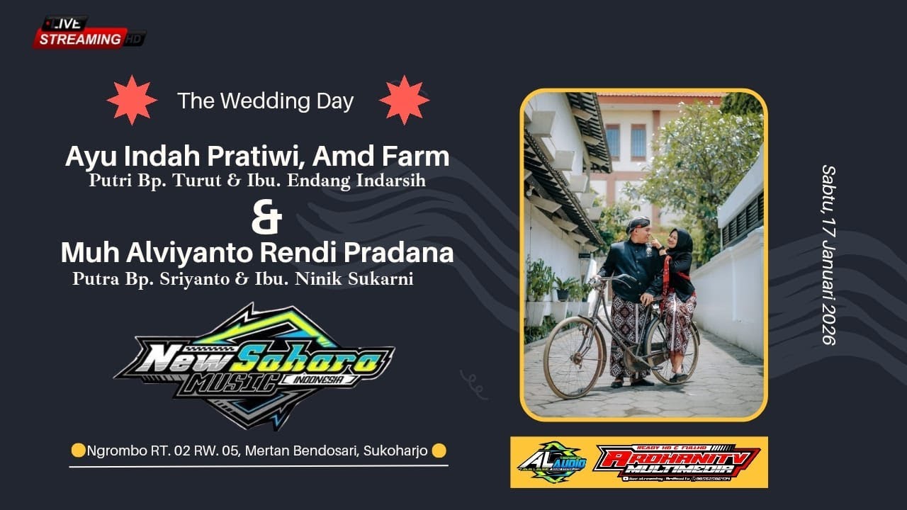 🔴📡LIVE ARDHANI TV Part 1 || CS. NEW SAHARA MUSIC || '' AL '' AUDIO || NGROMBO, 17 JANUARI 2026