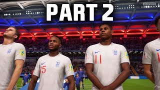 FIFA 18 World Cup Gameplay Walkthrough Part 2 - KNOCKOUT STAGES (ENGLAND)