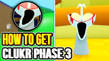 How To Get Clukr Phase 3 Badge & Morph In 3D SPRUNKI SIM (ROBLOX)
