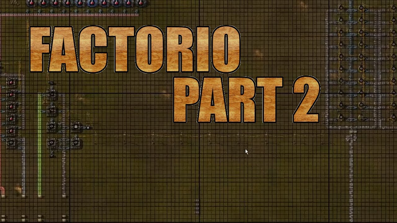 PEW PEW PEW!: Let's Play Factorio Part 2 - YouTube