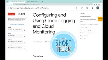 Configuring and Using Cloud Logging and Cloud Monitoring || #qwiklabs #coursera [With Explanation🗣️]