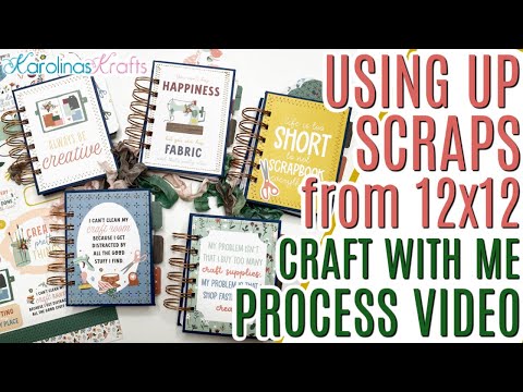 Smashing a 12x12 Collection Kit CRAFT WITH ME using Let's Create by Echo Park Paper, Mini Books