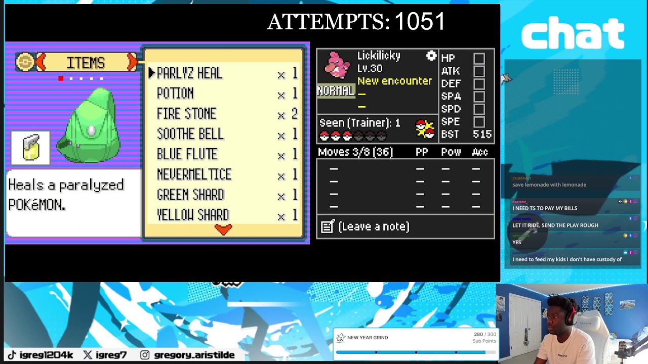 I WOULD LIKE TO GET PAST ROXANNE TODAY PLEASE! Kaizo Ironmon Emerald CONTINUES!